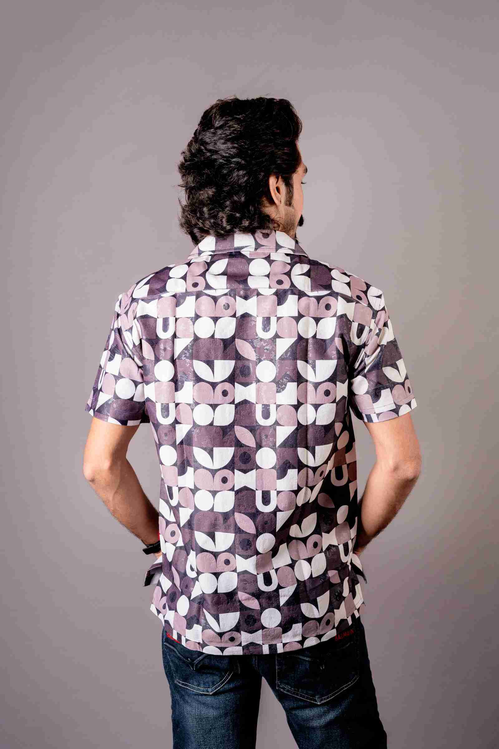 Trendy Printed Half Sleeves T-Shirt - Image 3