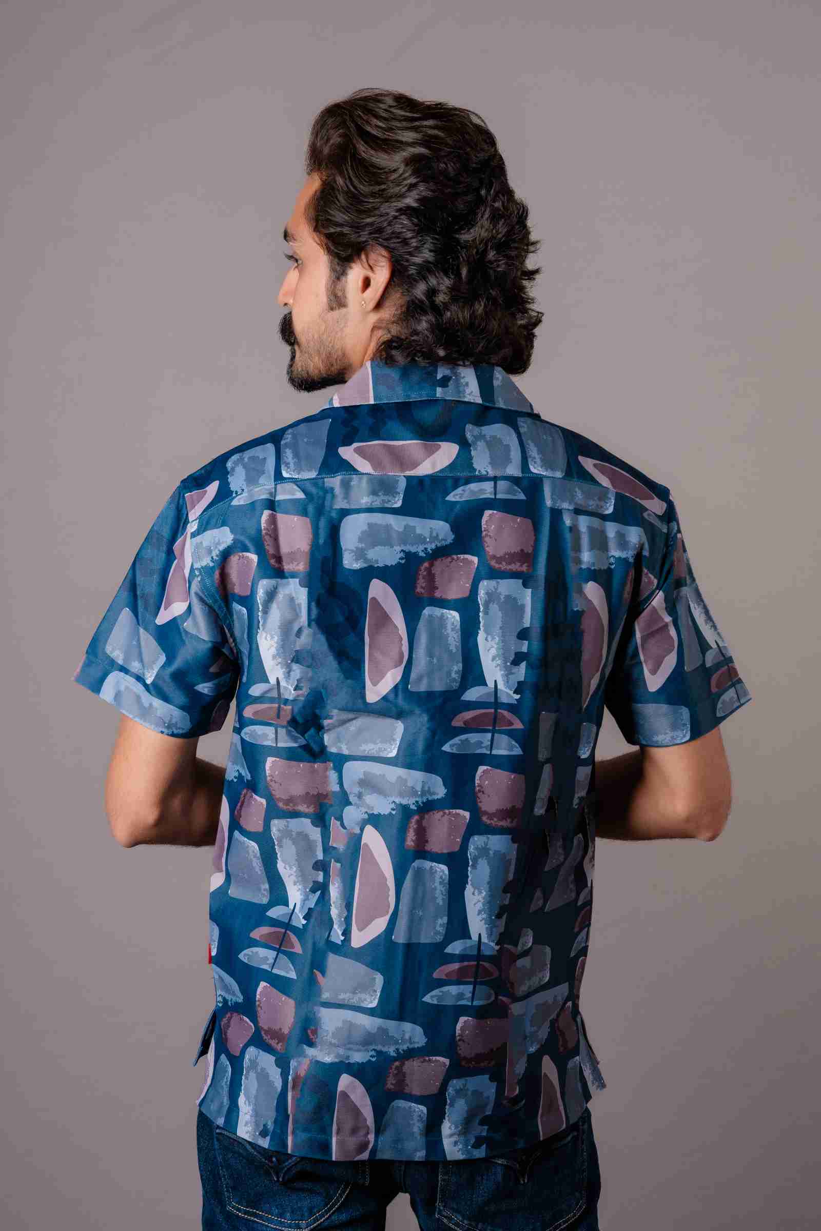 Trendy Printed Half Sleeves T-Shirt - Image 2