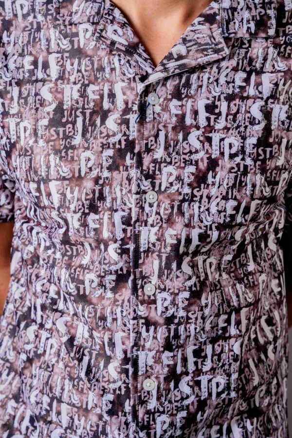 Trendy Printed Half Sleeves T-Shirt - Image 4